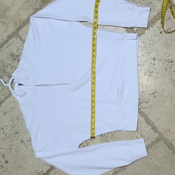 Talentless White Women's Sweatshirt Size Medium - Picture 3 of 7